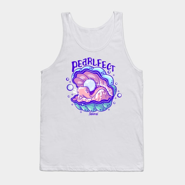 Pearlfect pearl in perfect clam pun Tank Top by SPIRIMAL